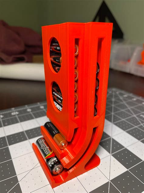 Revolutionize Your Battery Storage with 3D Printed Holders